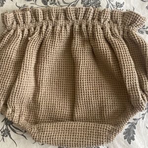 Bloomer, beige, les minus (made in France), 3y, waffle knit fabric